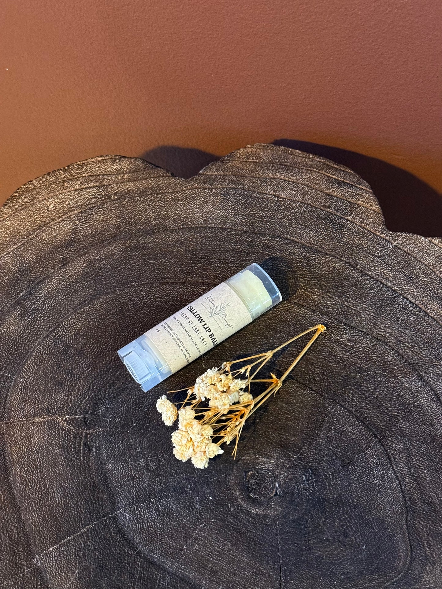 Tallow Natural Lip Balm | Vanilla