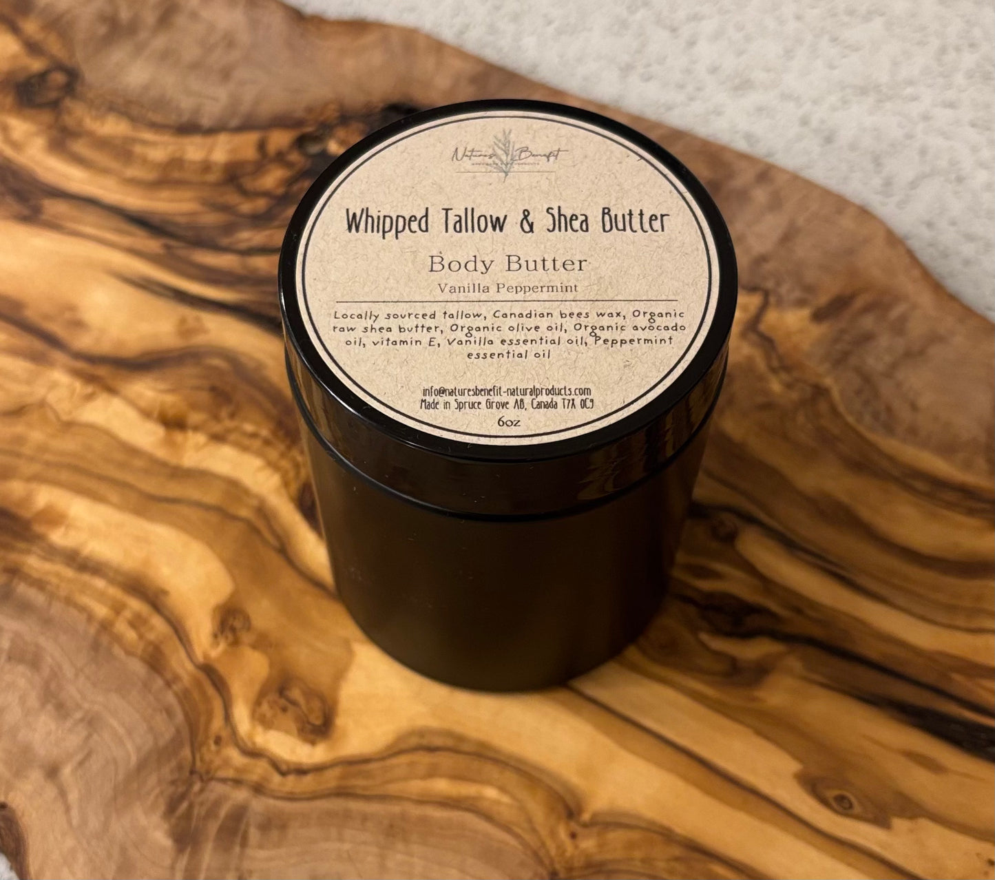 Whipped Tallow Body Butter | Vanilla Peppermint