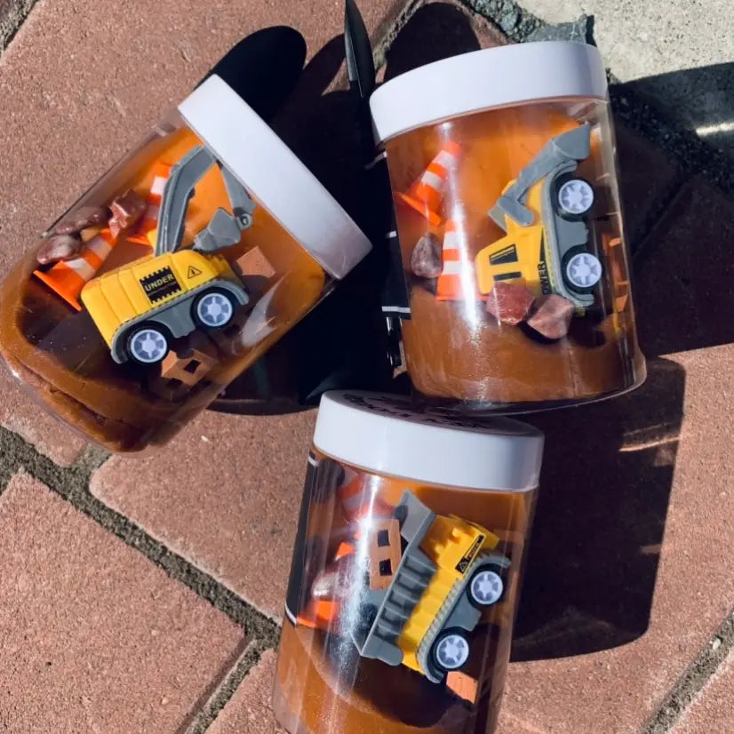 The Construction Zone Playdough Kit