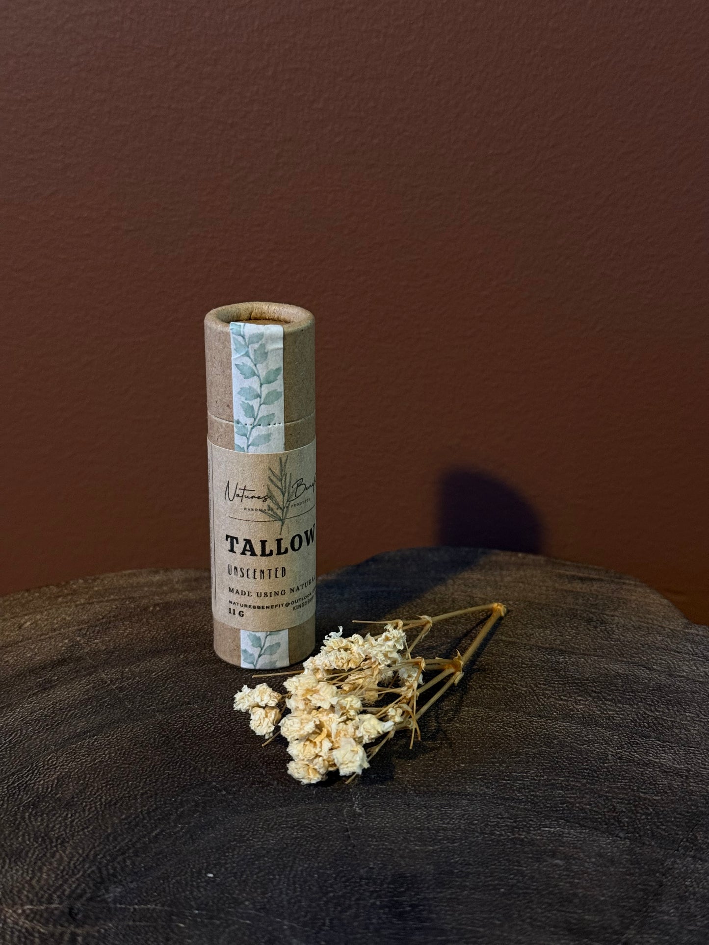 Tallow Natural Lip Balm | Unscented