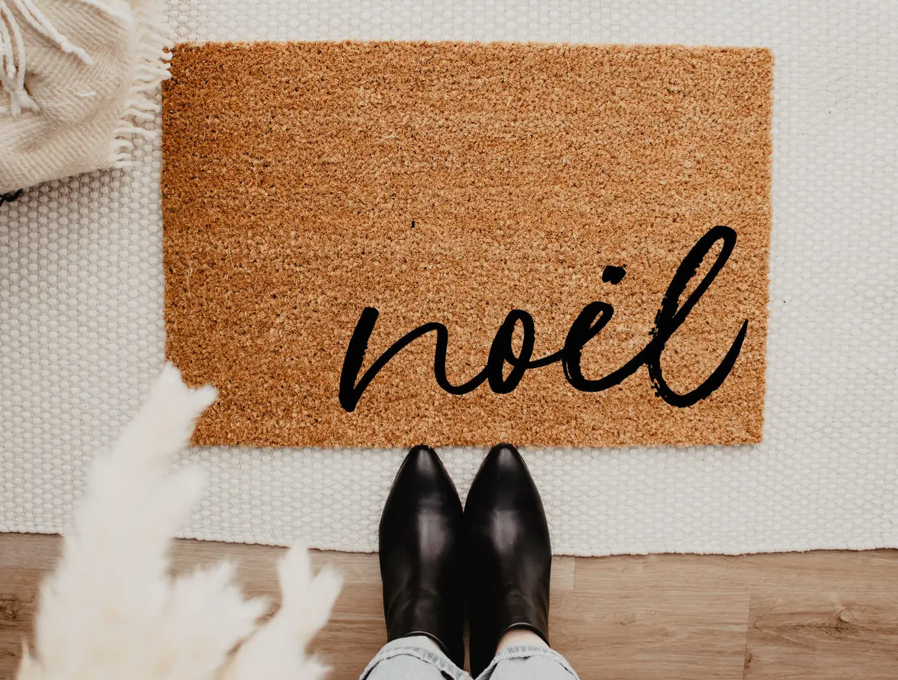 "Noel" Doormat