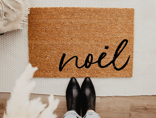 "Noel" Doormat