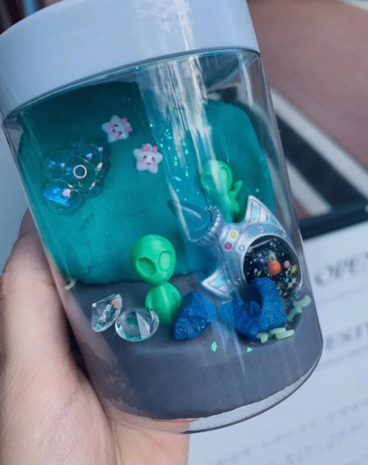 The Space Invader Playdough Kit