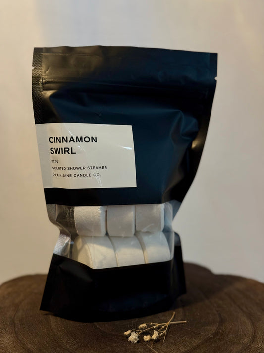 The Cinnamon Swirl Shower Steamers
