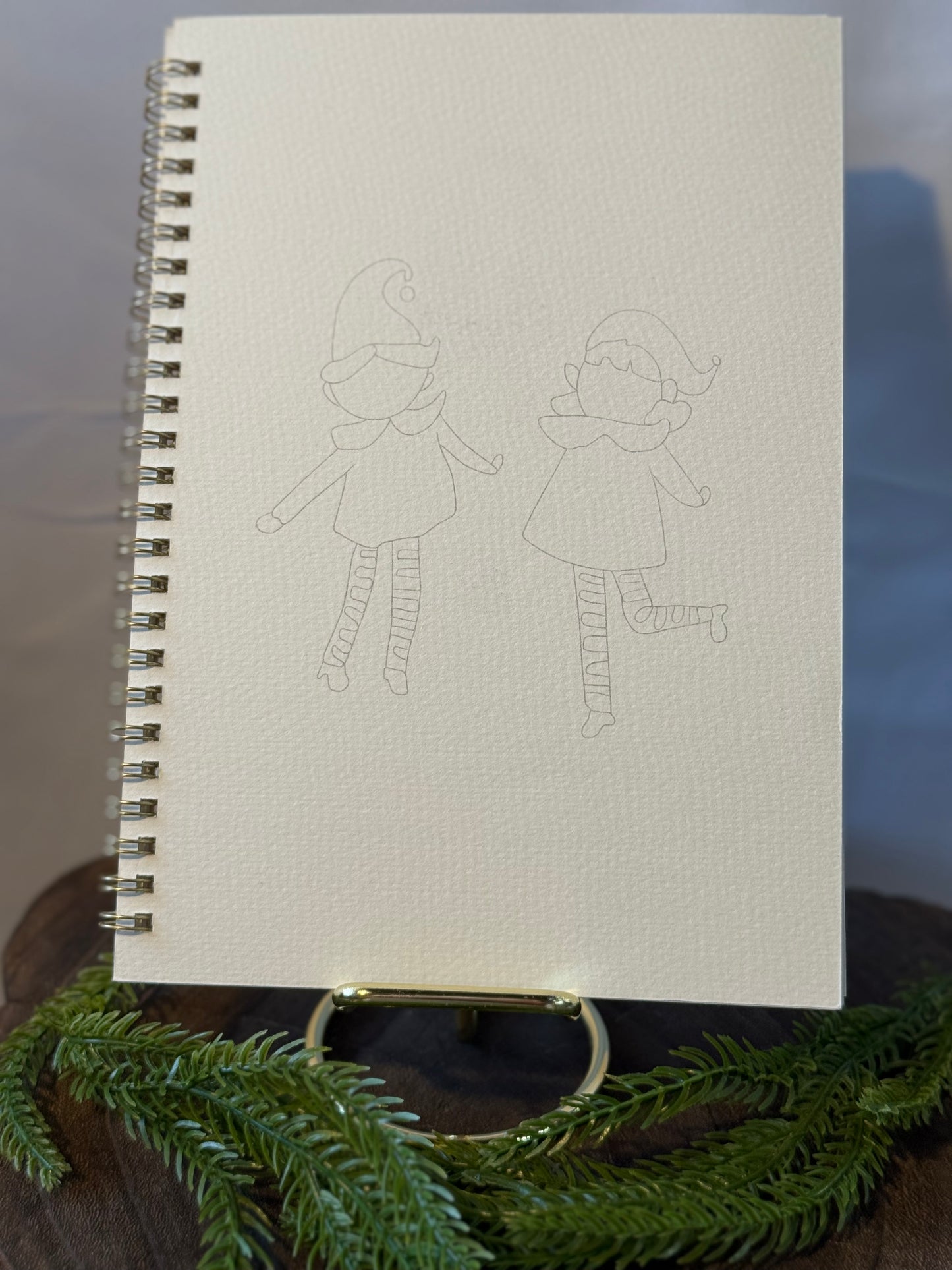 The Holiday Watercolor Workbook