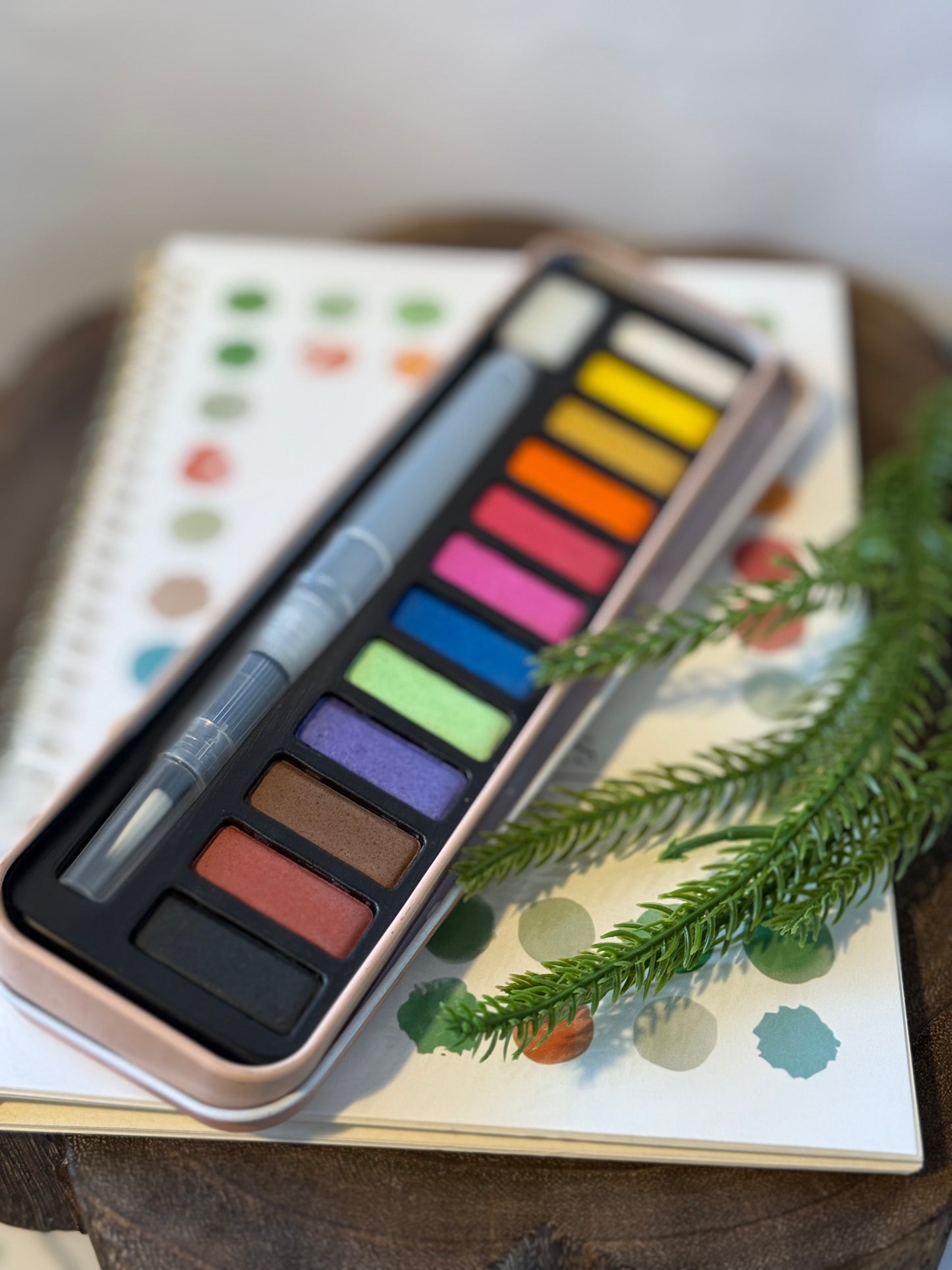 The Holiday Watercolor Workbook