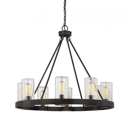 The Inman Outdoor Chandelier