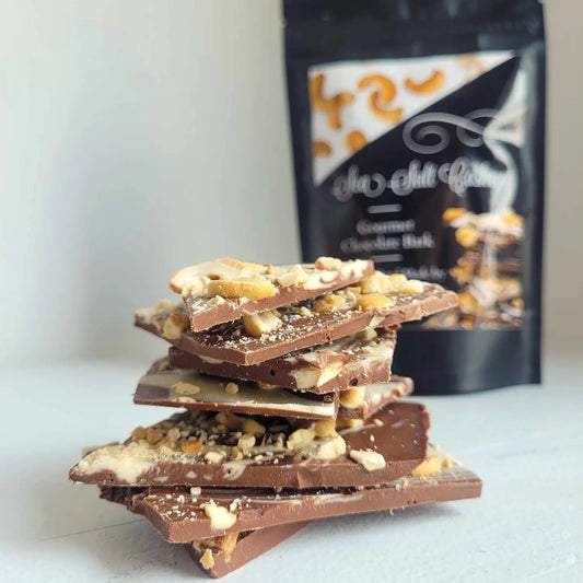 Cashew Sea Salt Chocolate Bark
