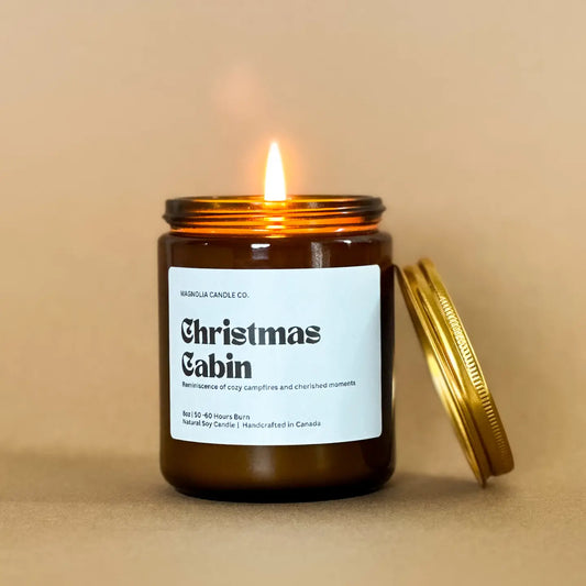Christmas Cabin Candle