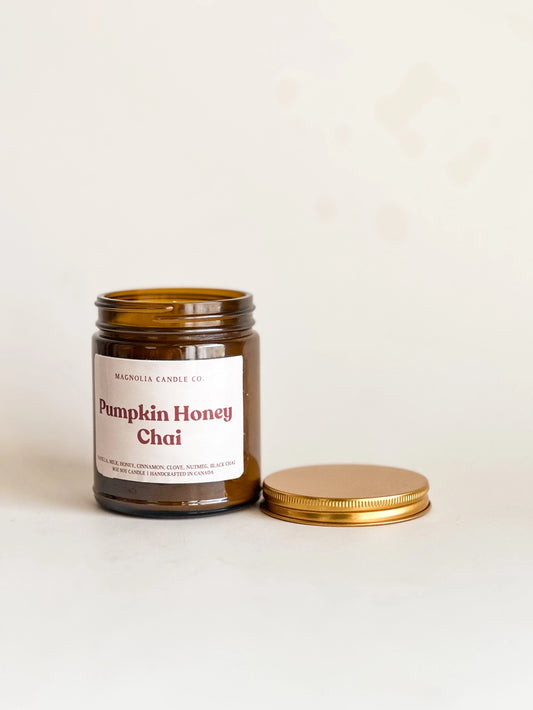 Pumpkin Honey Chai Candle