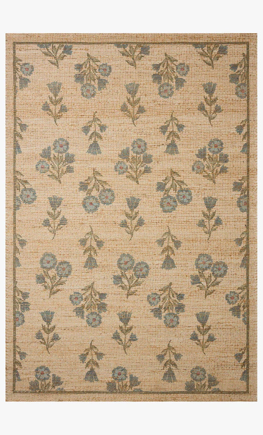The Rue Rug | Blue